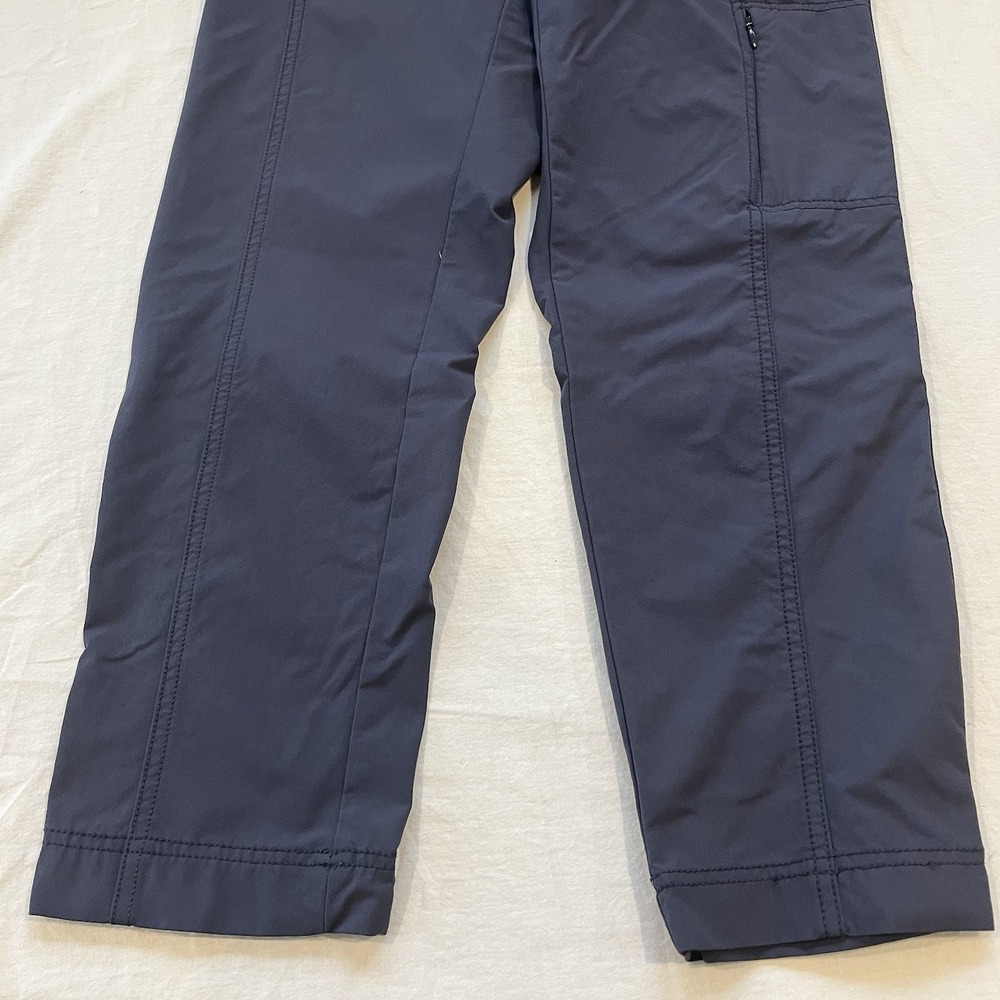 Kirkland Travel Pants Womens Sz 4 Navy Blue Nylon Outdoor Hiking Performance - Picture 5 of 11